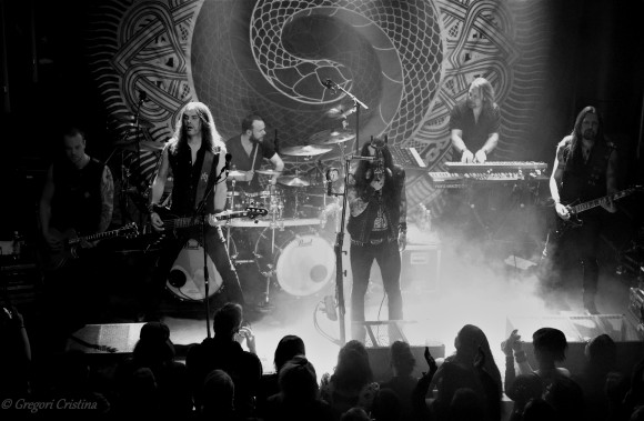 Amorphis live in Pori, Finland 01.20.2017