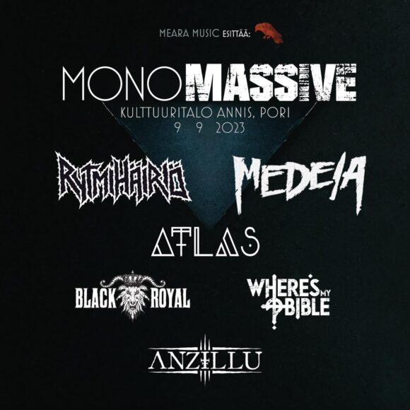 MonoMassive Festival 9.9.2023, Pori (Fin)